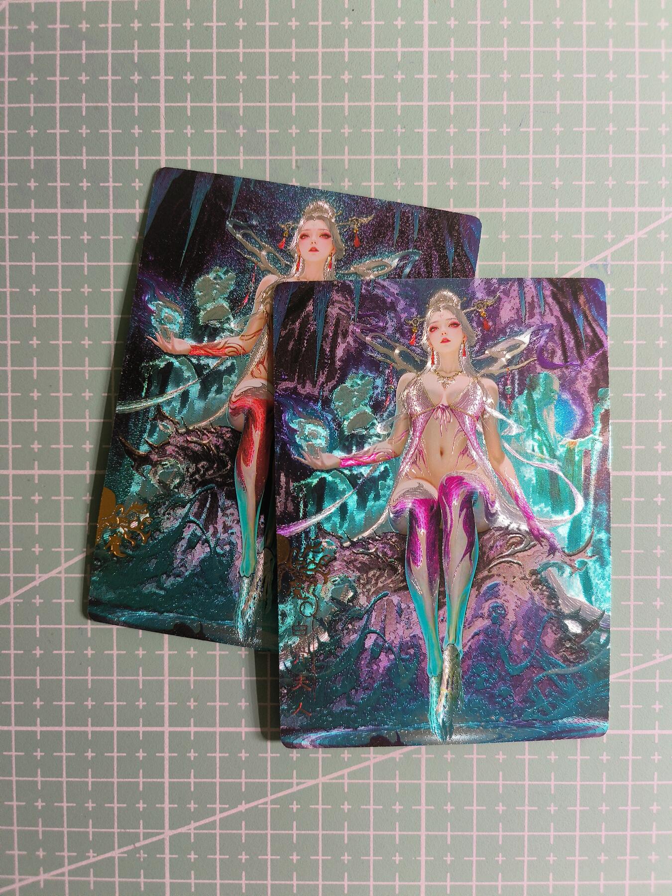 第20期  2026马年祝大家 身体健康 万事如意 (持续收拍品中…) 【粗闪】奇点卡牌  白骨夫人 双服饰