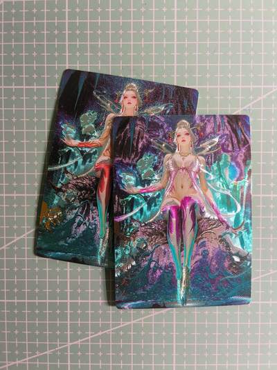 第20期  2026马年祝大家 身体健康 万事如意 (持续收拍品中…) - 【粗闪】奇点卡牌  白骨夫人 双服饰