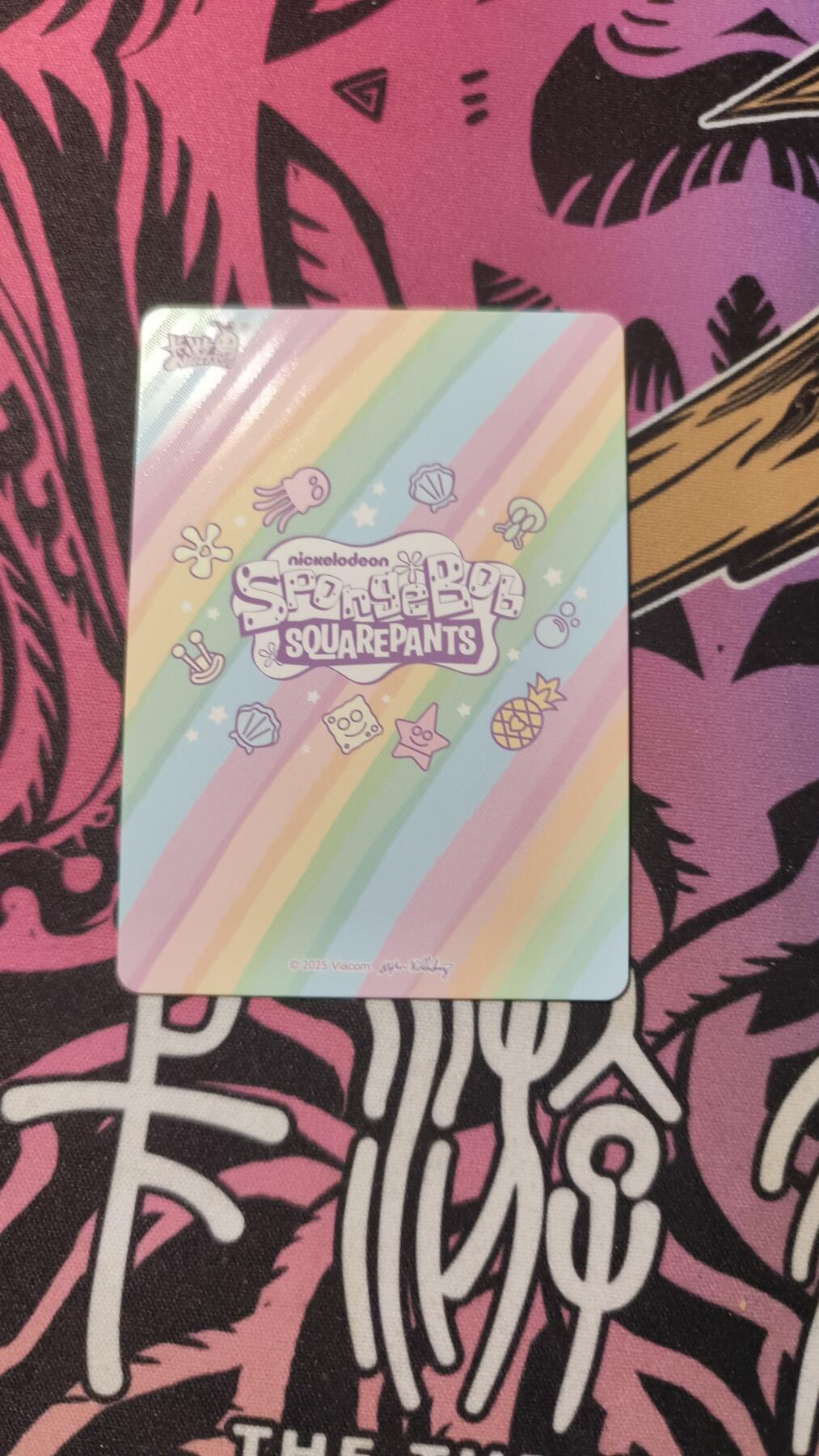 霸总卡牌第二期 【SLR】卡游海绵宝宝