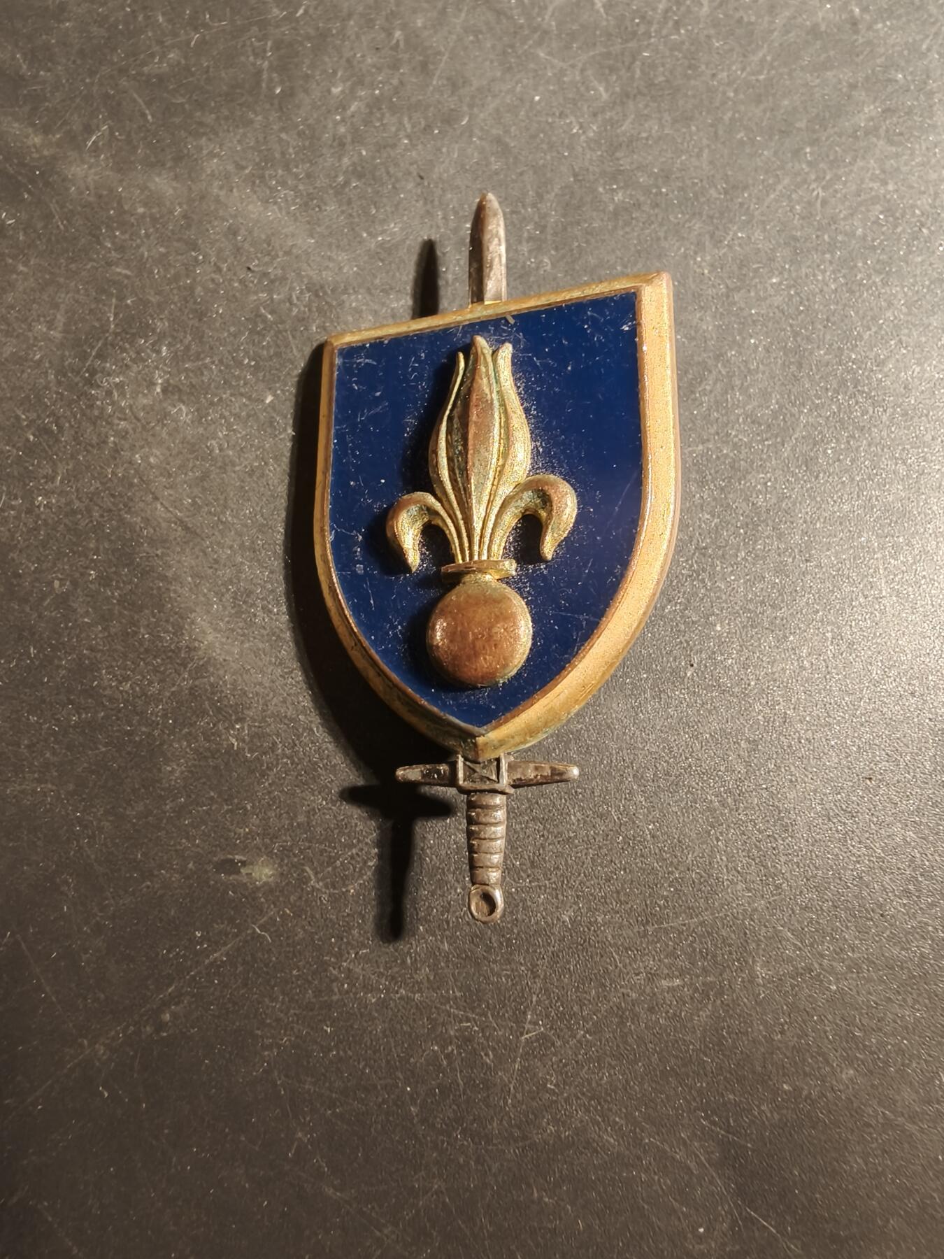 老王徽章第179期 法国陆军蒙彼利埃步兵应用学校证章