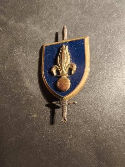 老王徽章第179期 - 法国陆军蒙彼利埃步兵应用学校证章