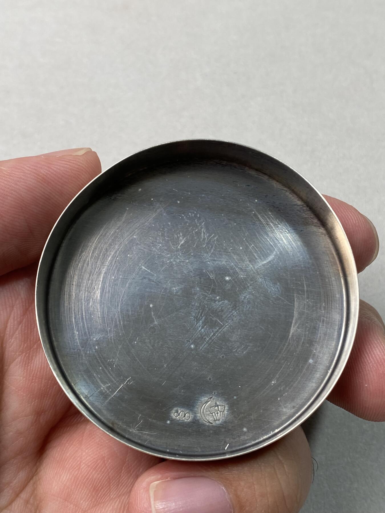 万国钱币拍卖第059期 1914~1918年德国一战时期铁十字银盒 严丝合缝顶级欧洲工艺 23.8g 53mm