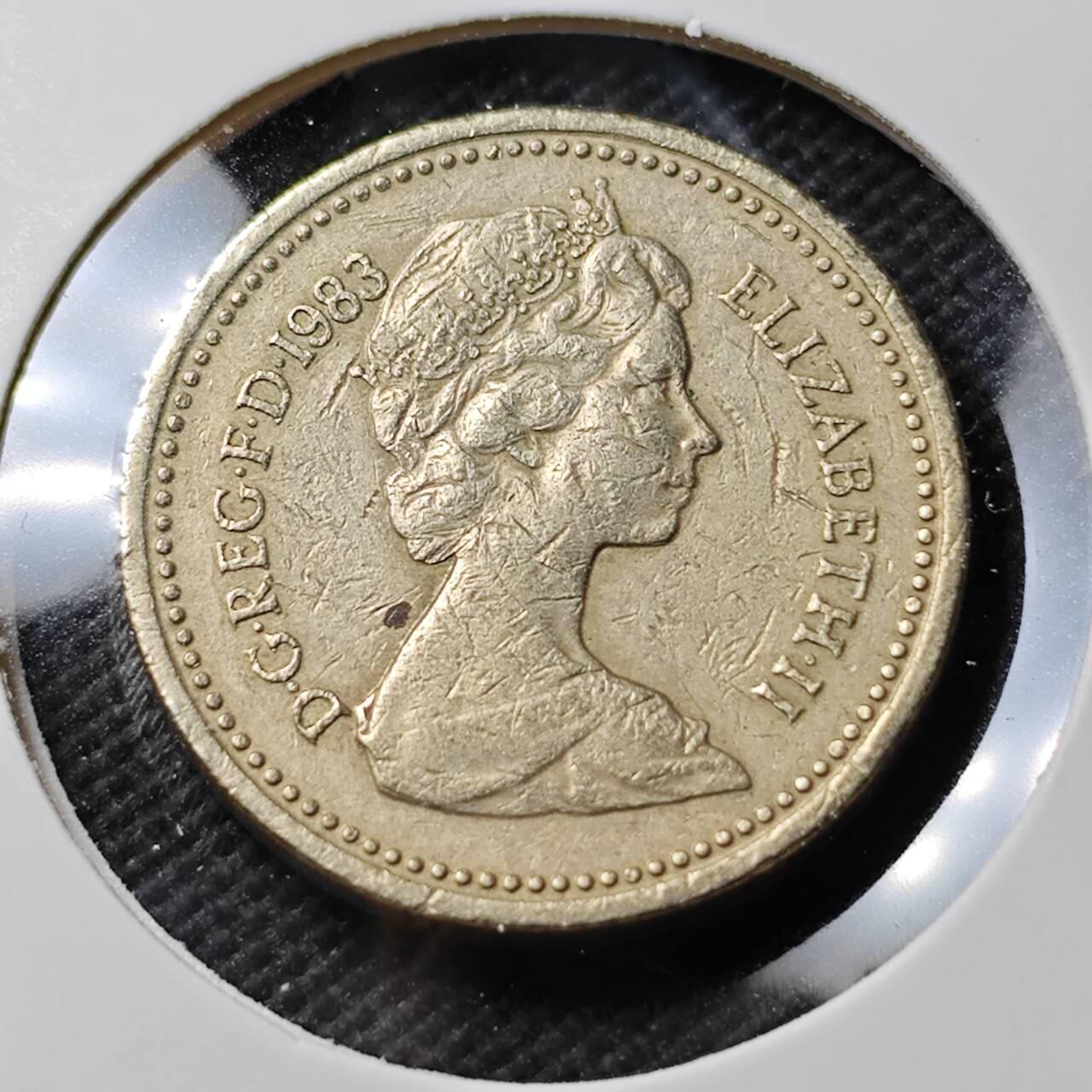 KK钱币收藏小铺  第389期  2月预留时间 周末发货  英国1镑