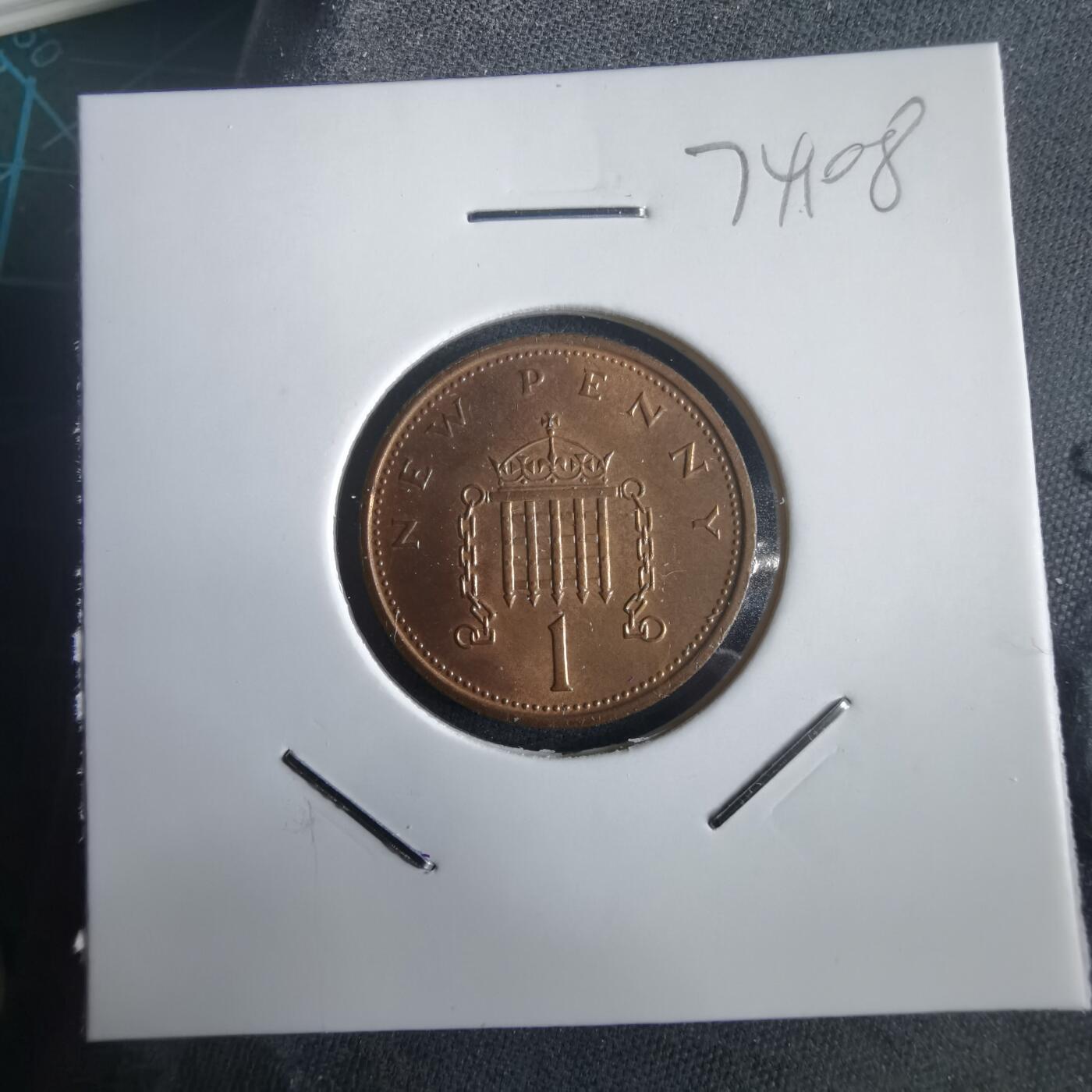 沼泽如烟--第974场 英国1976年1便士