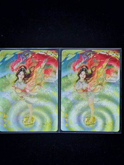 琦卡当当铺～第30期★★一大波美女正向你走来~支持寄存★★~【9点40结束】扫码加群抽[包邮券]~ - 焱卡文化-燎原卡牌-刷子ST_Brush-人间传-赵飞燕-幻彩折光-2张