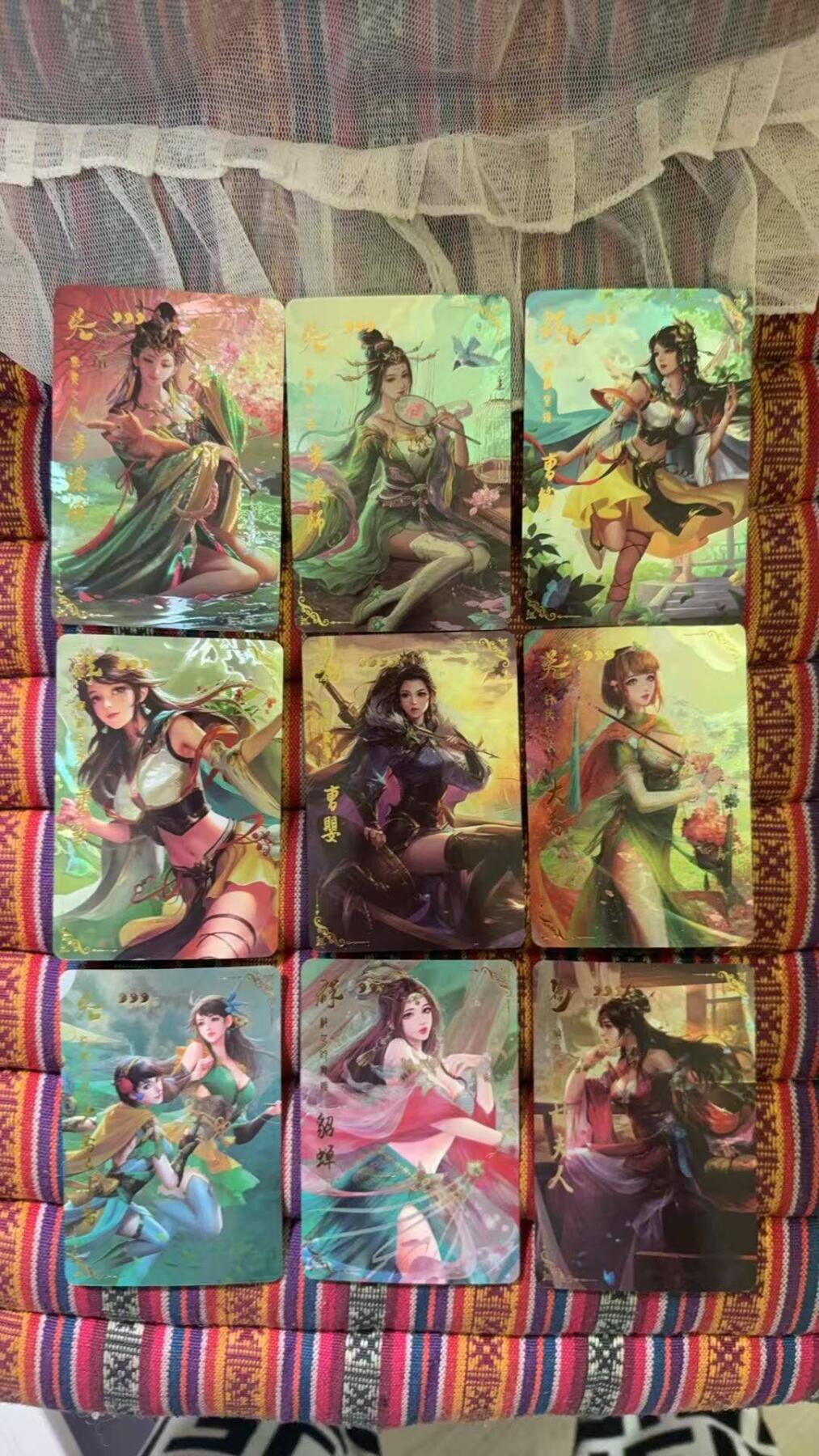 光影卡牌第29期，各家亲签，各家套卡，持续收拍品 卡德曼光刻三国杀27张