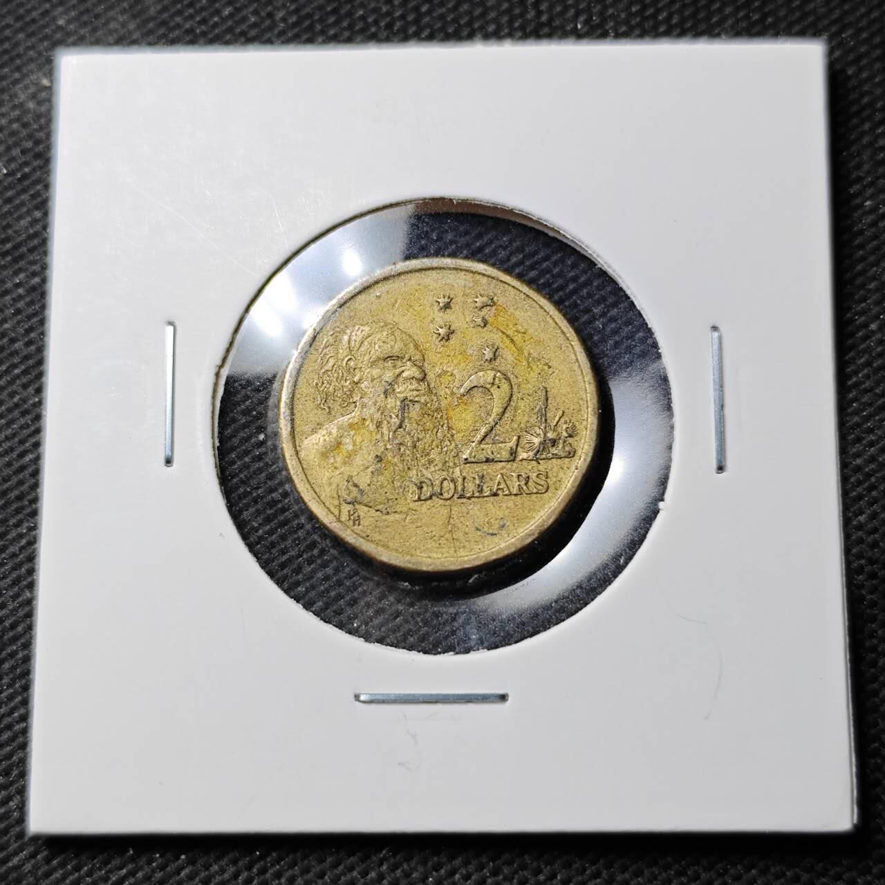 KK钱币收藏小铺  第389期  2月预留时间 周末发货  澳大利亚2元