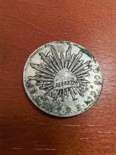 长老汇蛇年精选第九十五场拍卖 - 1887墨西哥8里亚尔鹰洋，有戳