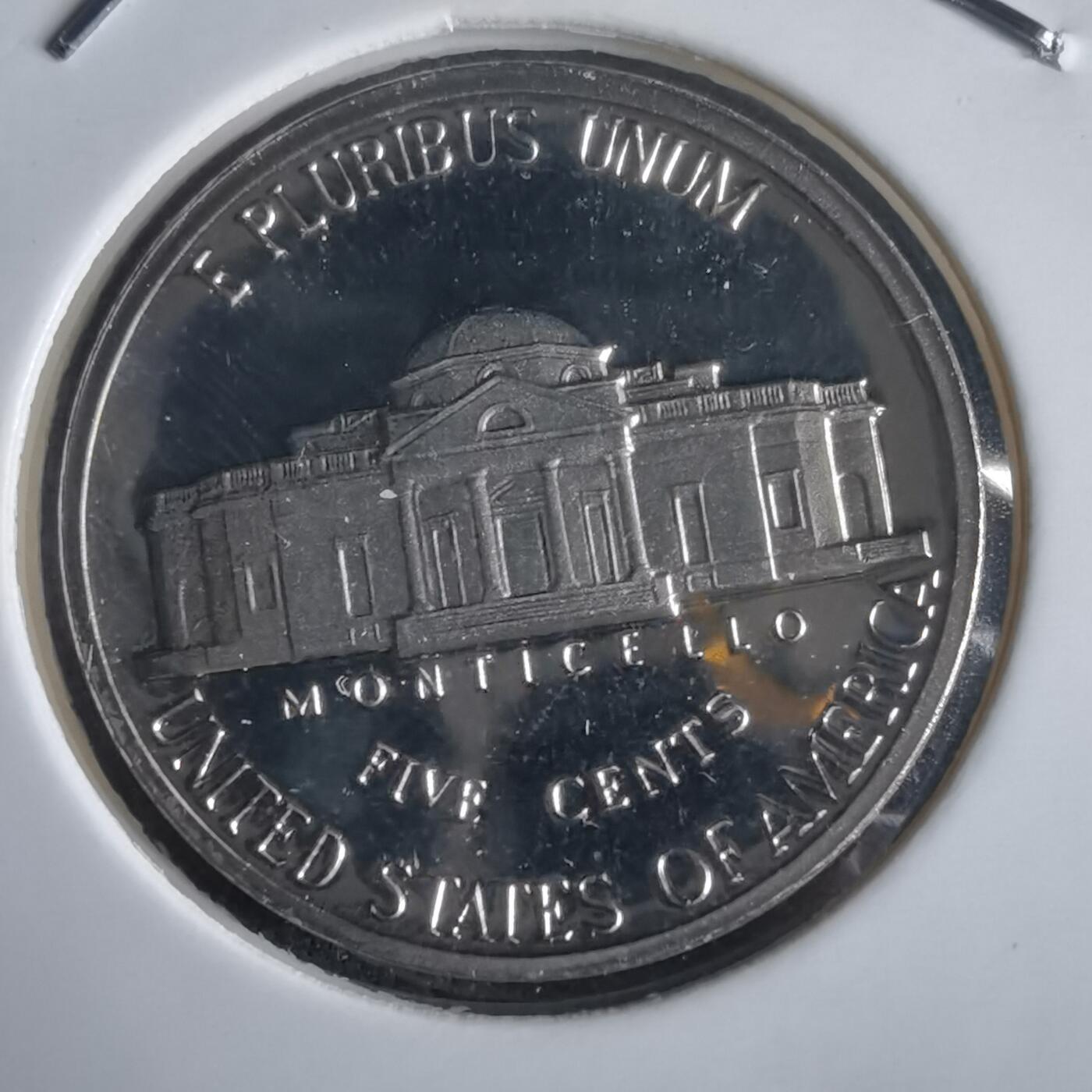 沼泽如烟--第974场 美国1986年五分精制币