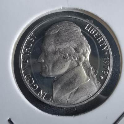 沼泽如烟--第974场 - 美国1979年5分精制币