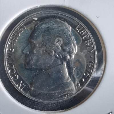 沼泽如烟--第974场 - 美国1976年5分精制币