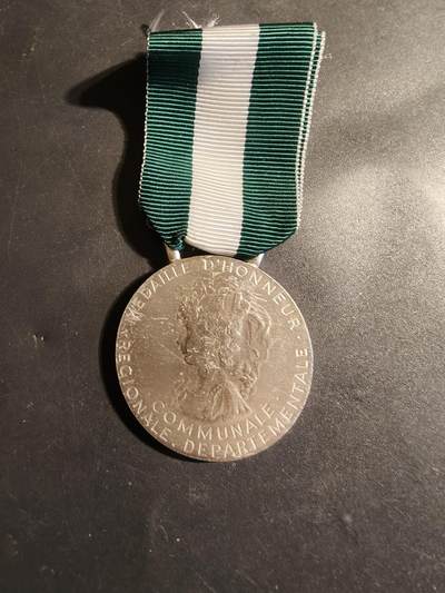 老王徽章第179期 - 法国银级地方嘉奖奖章    实发版