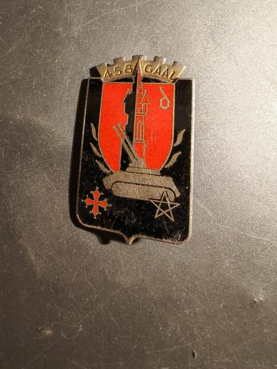 老王徽章第179期 - 法国陆军458轻型防空炮兵群证章