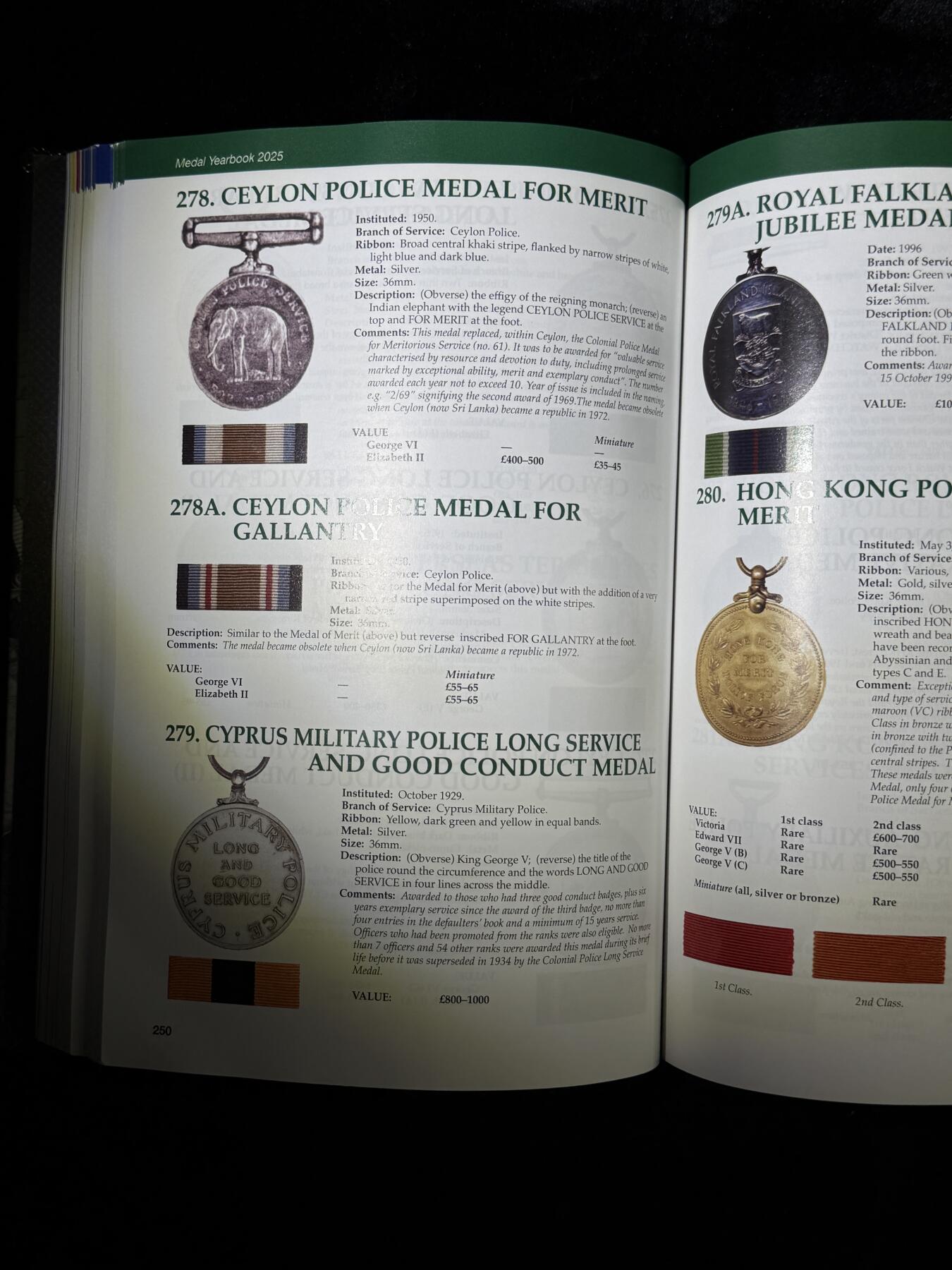 戎马世界章牌大赏第110期 英国奖章年鉴，2025最新版，非常厚重，介绍齐全