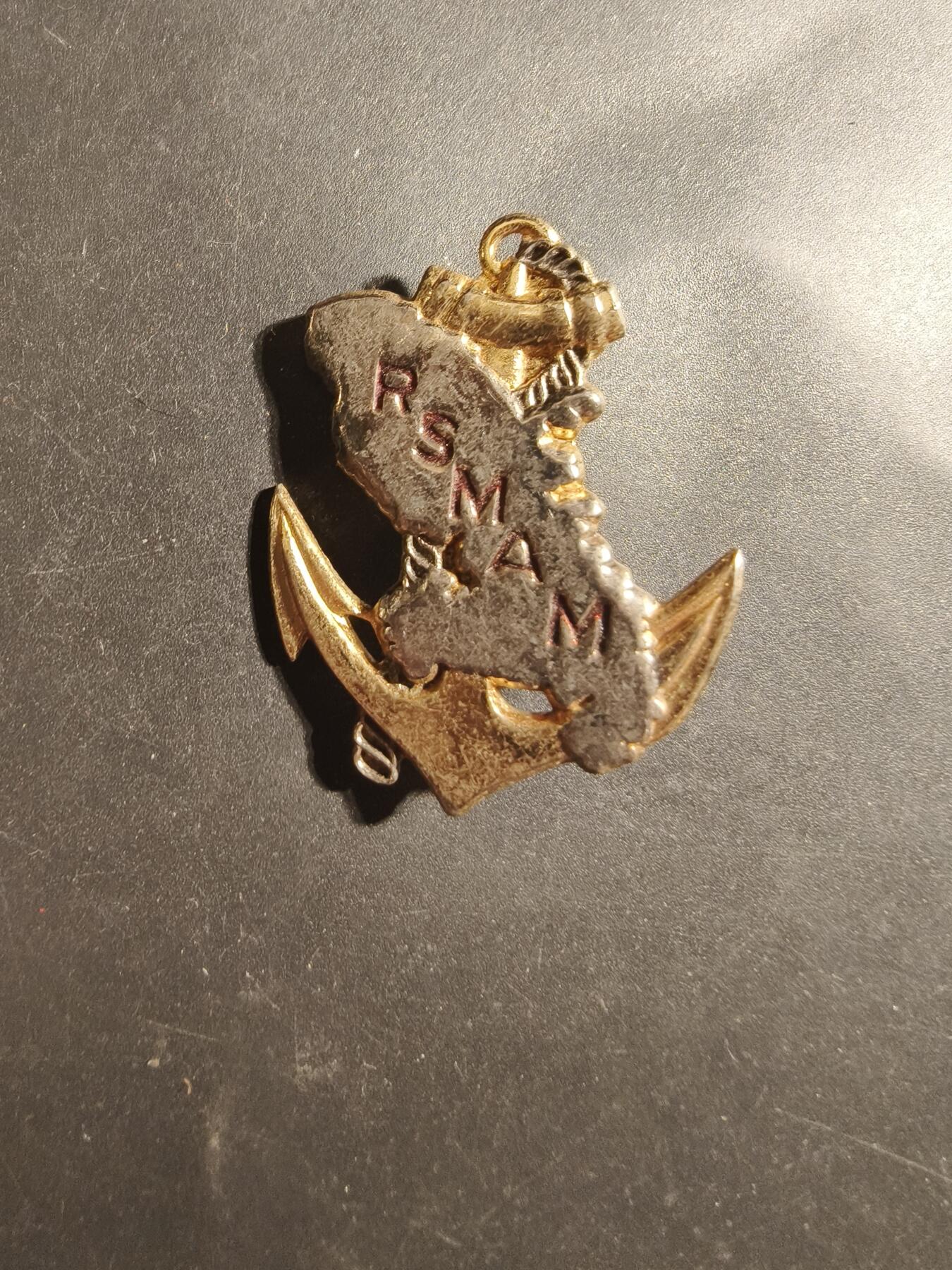 老王徽章第179期 法国马提尼克岛适应性军事服务团证章