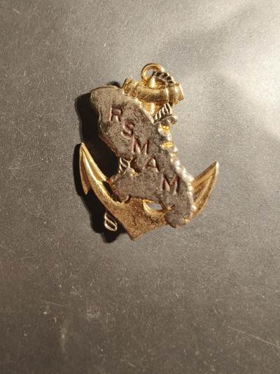 老王徽章第179期 - 法国马提尼克岛适应性军事服务团证章