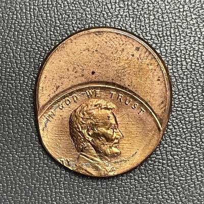 回流0125 - 极其罕见！美国林肯1美分（Lincoln Cent）严重错版币