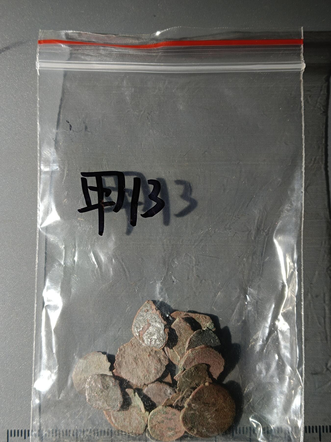 111期新疆红钱粟特钱币丝路钱币专场 甲13丝路铜币一组(20枚)