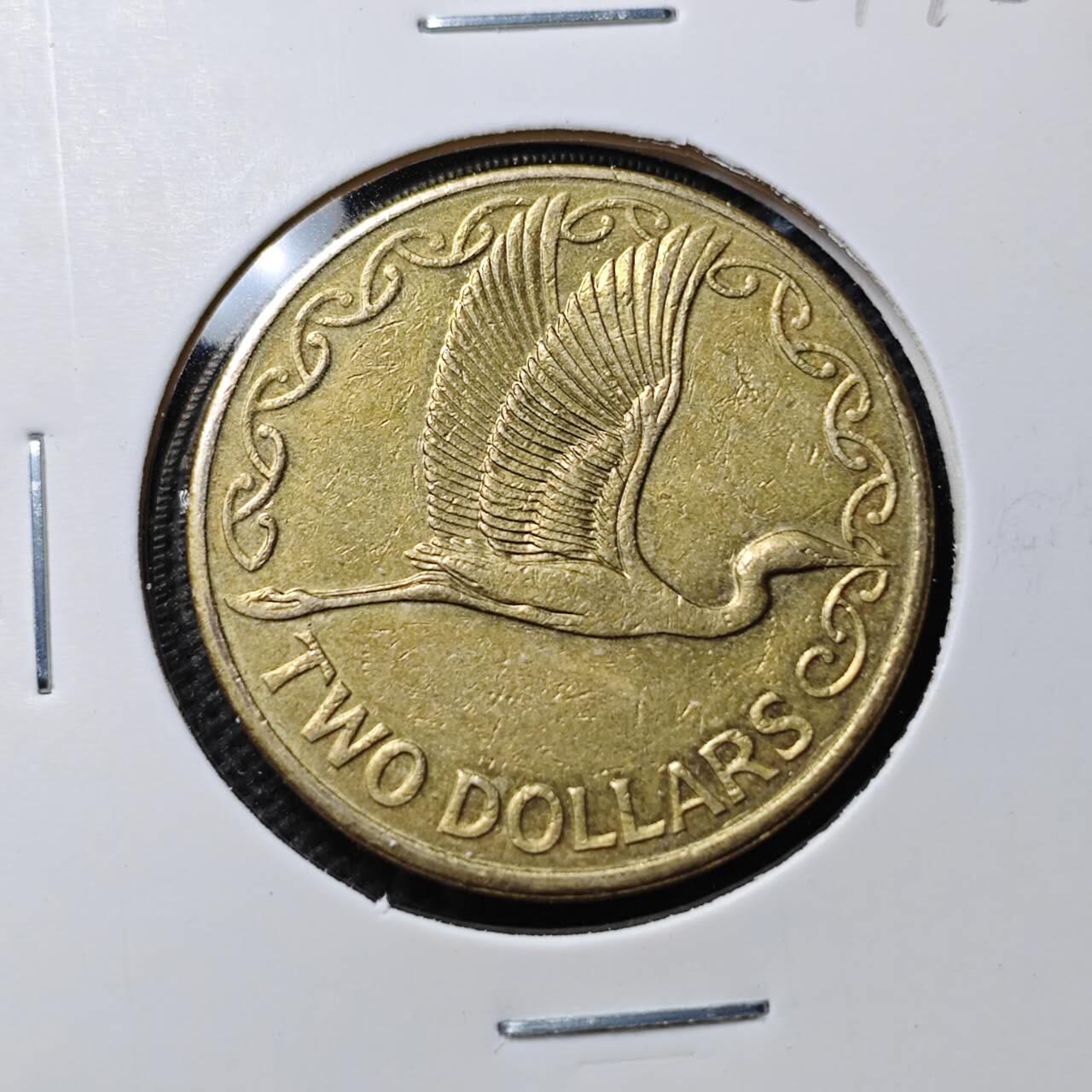 KK钱币收藏小铺  第389期  2月预留时间 周末发货  新西兰2元