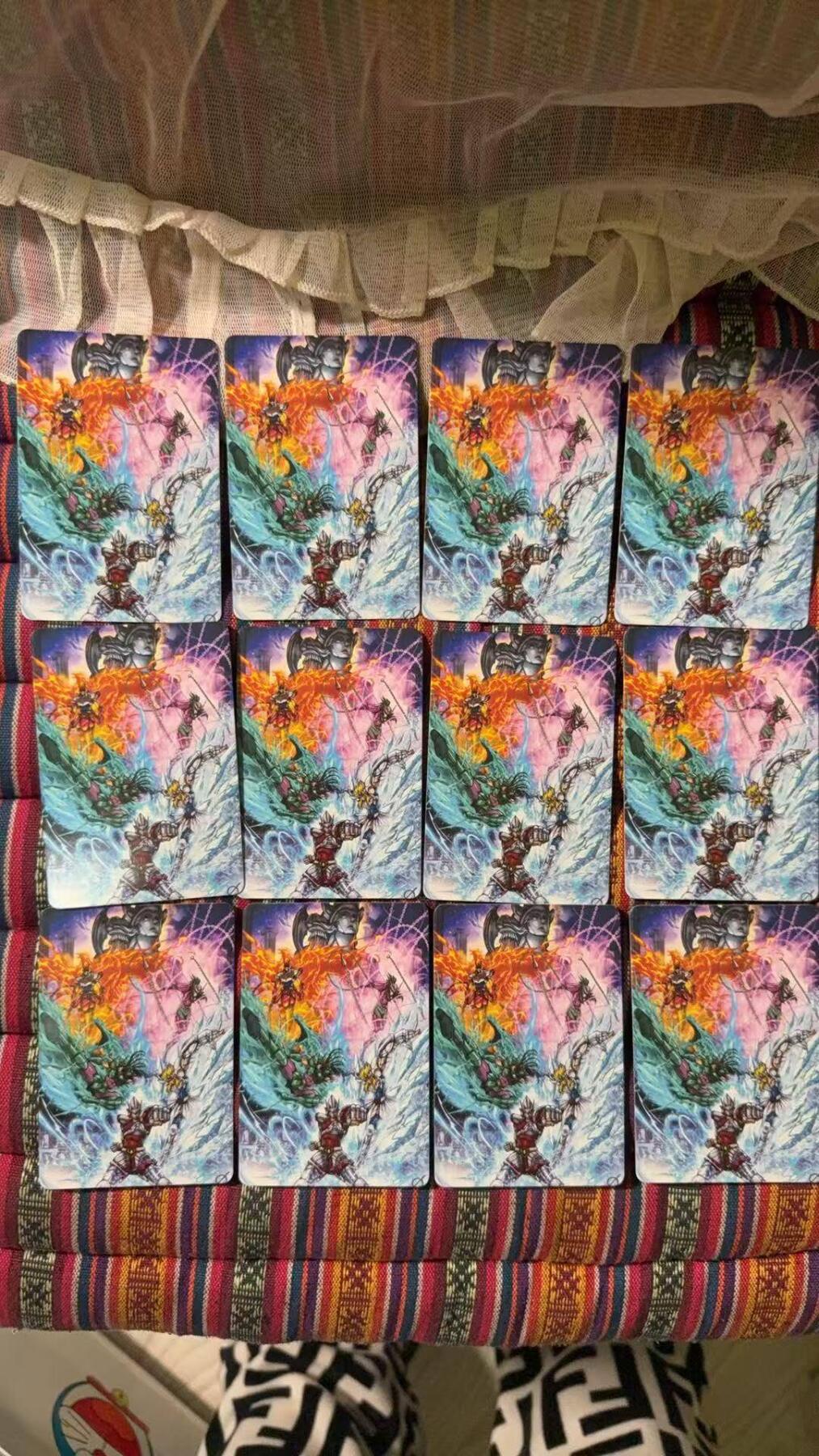 光影卡牌第29期，各家亲签，各家套卡，持续收拍品 怪咖圣斗士光刻闪12黄金