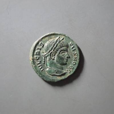 七河·世界币章矿标杂件每周小拍（总第35期）（本场周二结标） - 精品（22）k628 古罗马帝国铜币 克里斯普斯  华夏评级XF45