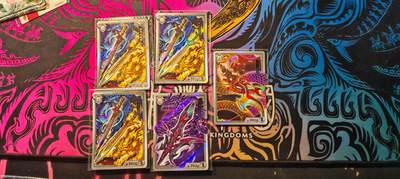 霸总卡牌第二期 - 【打包】卡游三国武器卡×5