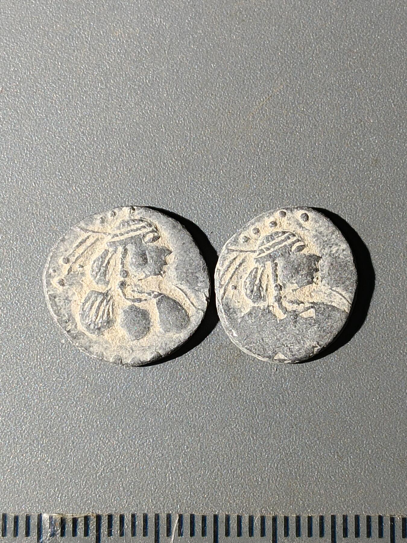 111期新疆红钱粟特钱币丝路钱币专场 C8铅制丝路币