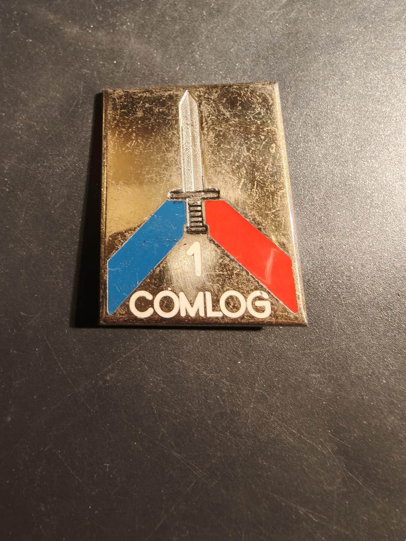 老王徽章第179期 法国陆军第1作战后勤司令部证章