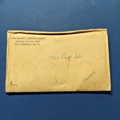 【全场包邮】纯粹捡漏拍499场-持续更新中 - 美国1960年官方封装套币-含3枚银币【富兰克林31毫米12.5克90%+华盛顿24.3毫米6.25克90%+罗斯福17.9毫米2.5克90%，纯银价约535元（按28元银价估算）】