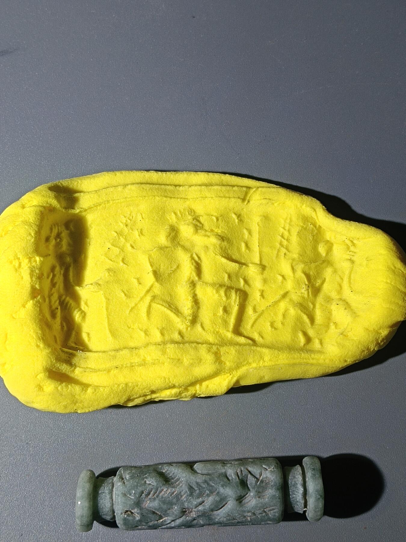 111期新疆红钱粟特钱币丝路钱币专场 巴基斯坦回流玉质滚印