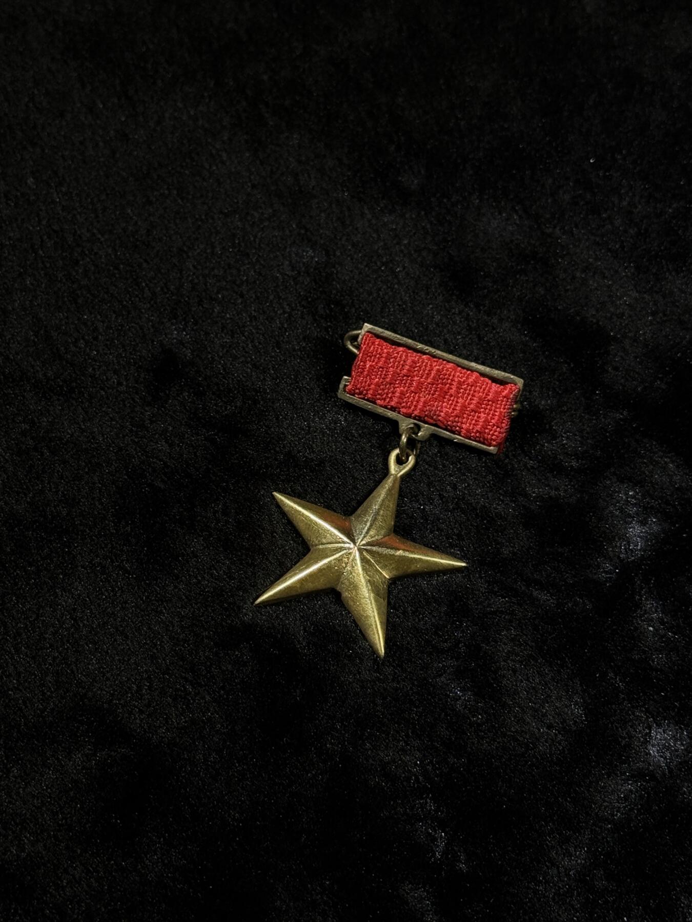 戎马世界章牌大赏第110期 越南人民英雄奖章（大金星），铜制