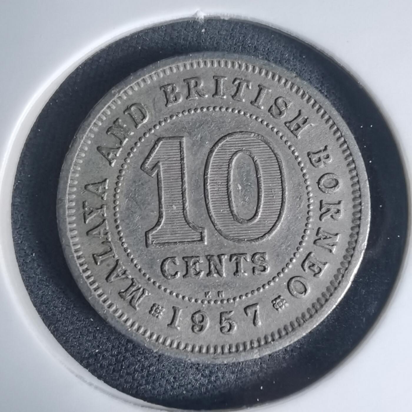 沼泽如烟--第975场 英属马来亚婆罗洲1957年十分