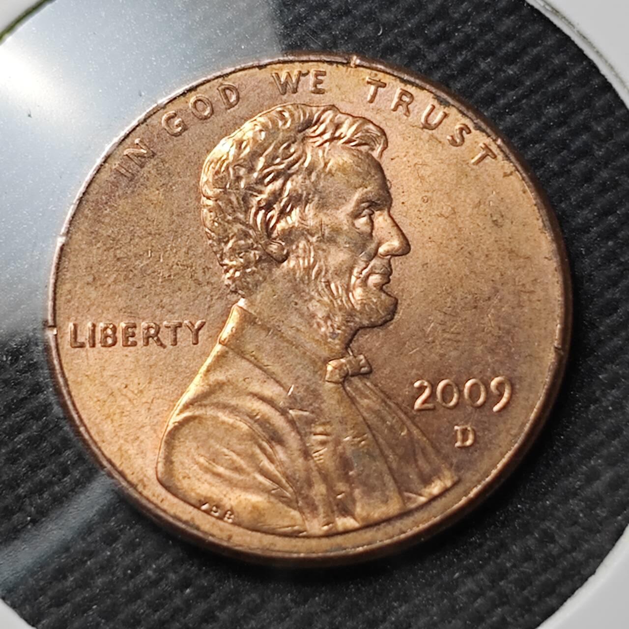 KK钱币收藏小铺  第389期  2月预留时间 周末发货  美国1分纪念币