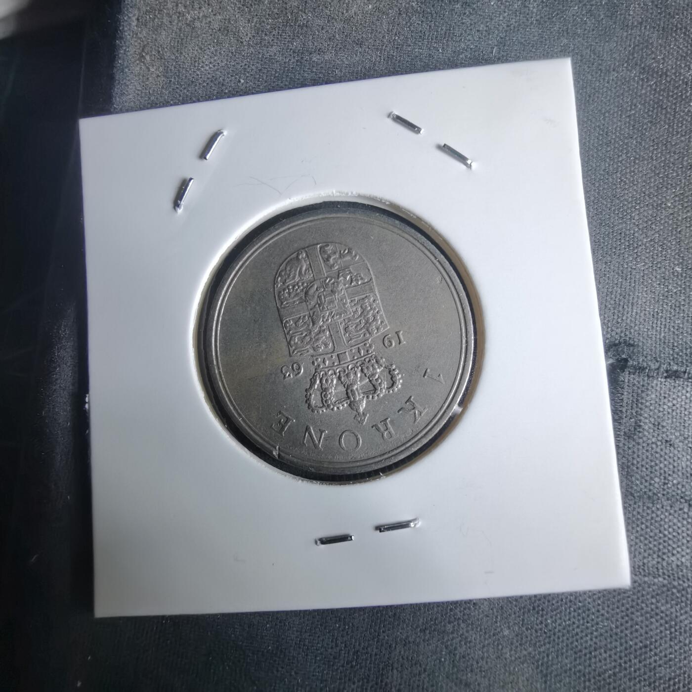 沼泽如烟--第975场 丹麦1963年1克朗