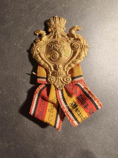 老王徽章第179期 - 巴登大公国一战老兵协会奖章