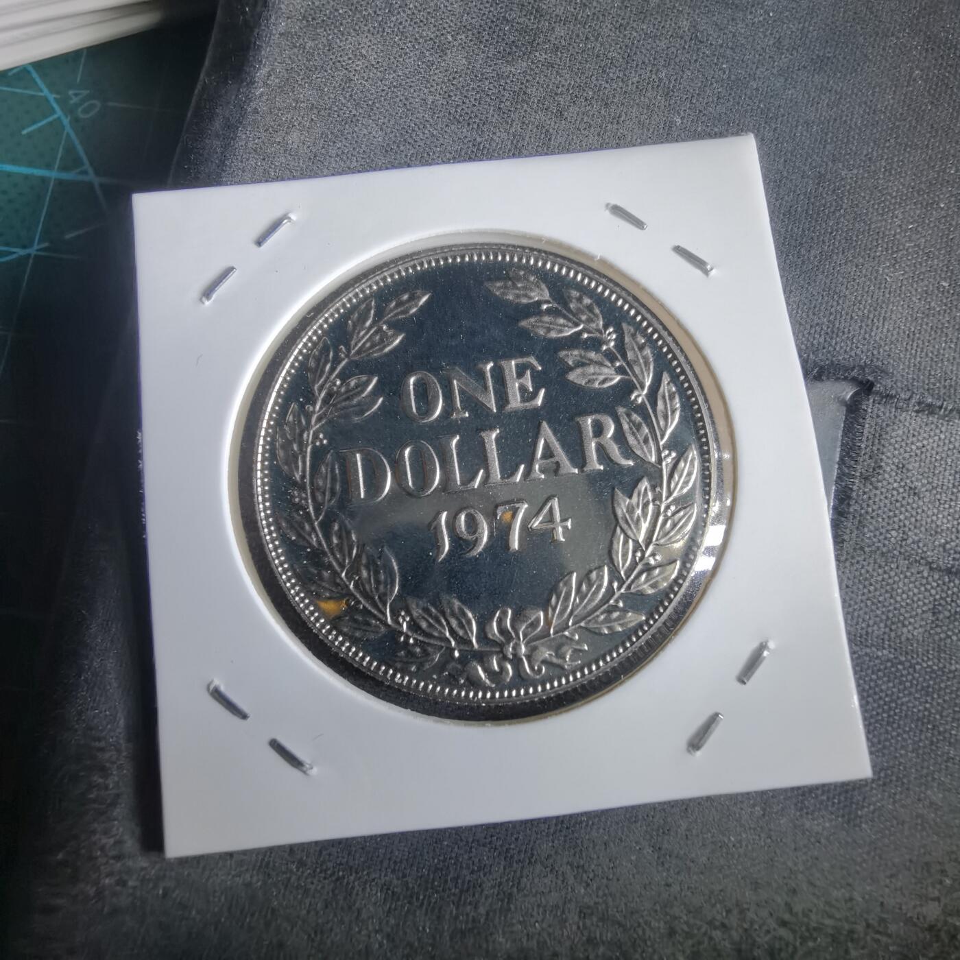 沼泽如烟--第974场 利比里亚一元精制币