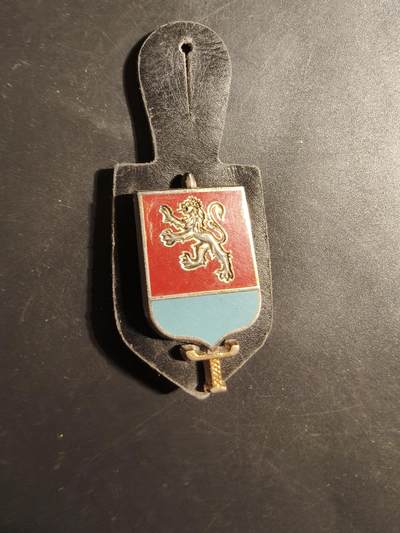老王徽章第179期 - 法国军队里昂军区防卫司令部证章