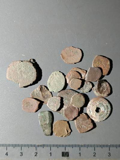 111期新疆红钱粟特钱币丝路钱币专场 - 甲11丝路铜币一组(20枚)