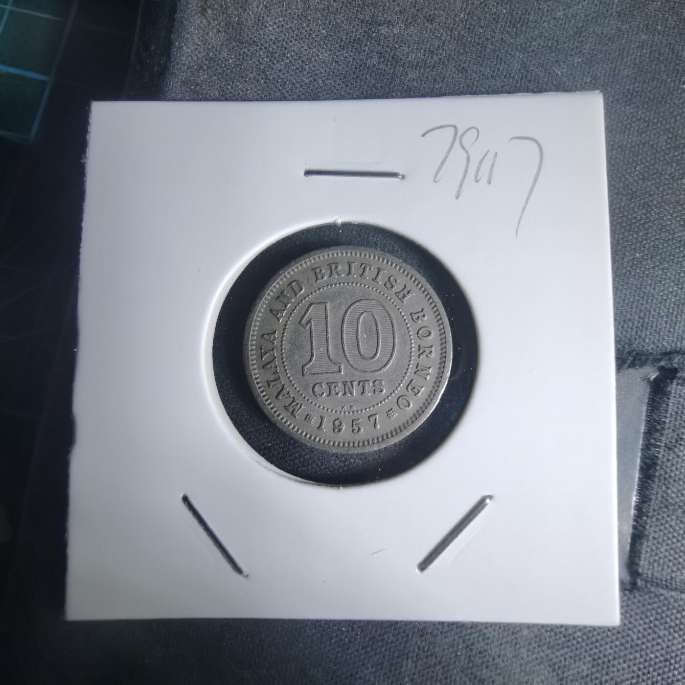 沼泽如烟--第975场 英属马来亚婆罗洲1957年十分