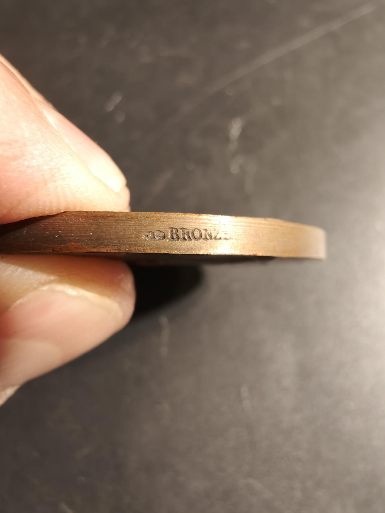 老王徽章第179期 法国战争部战争准备大铜章     原盒    大师Grandhomme作品     直径50mm     重量63.7g