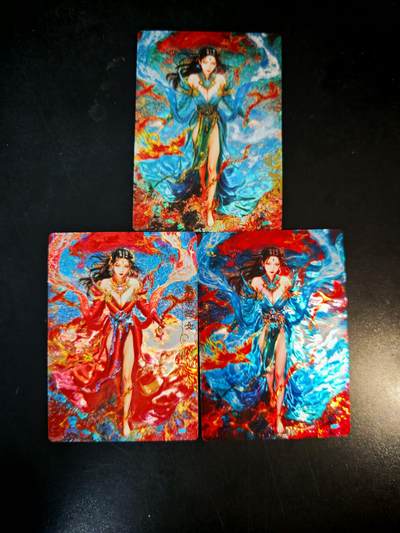 琦卡当当铺～第30期★★一大波美女正向你走来~支持寄存★★~【9点40结束】扫码加群抽[包邮券]~ - 奇点卡牌 盲包卡 粗闪 宗rich玄灵谱 女魃三工艺