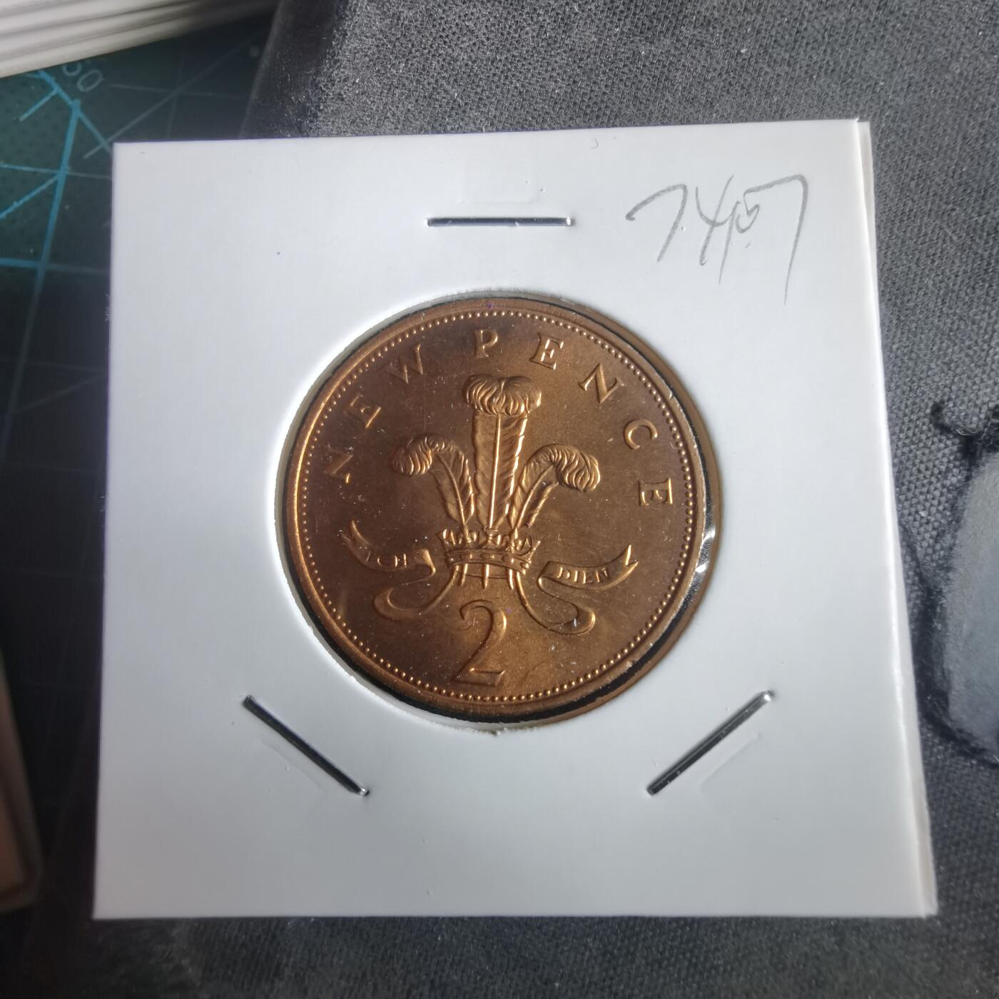 沼泽如烟--第974场 英国1971年2便士