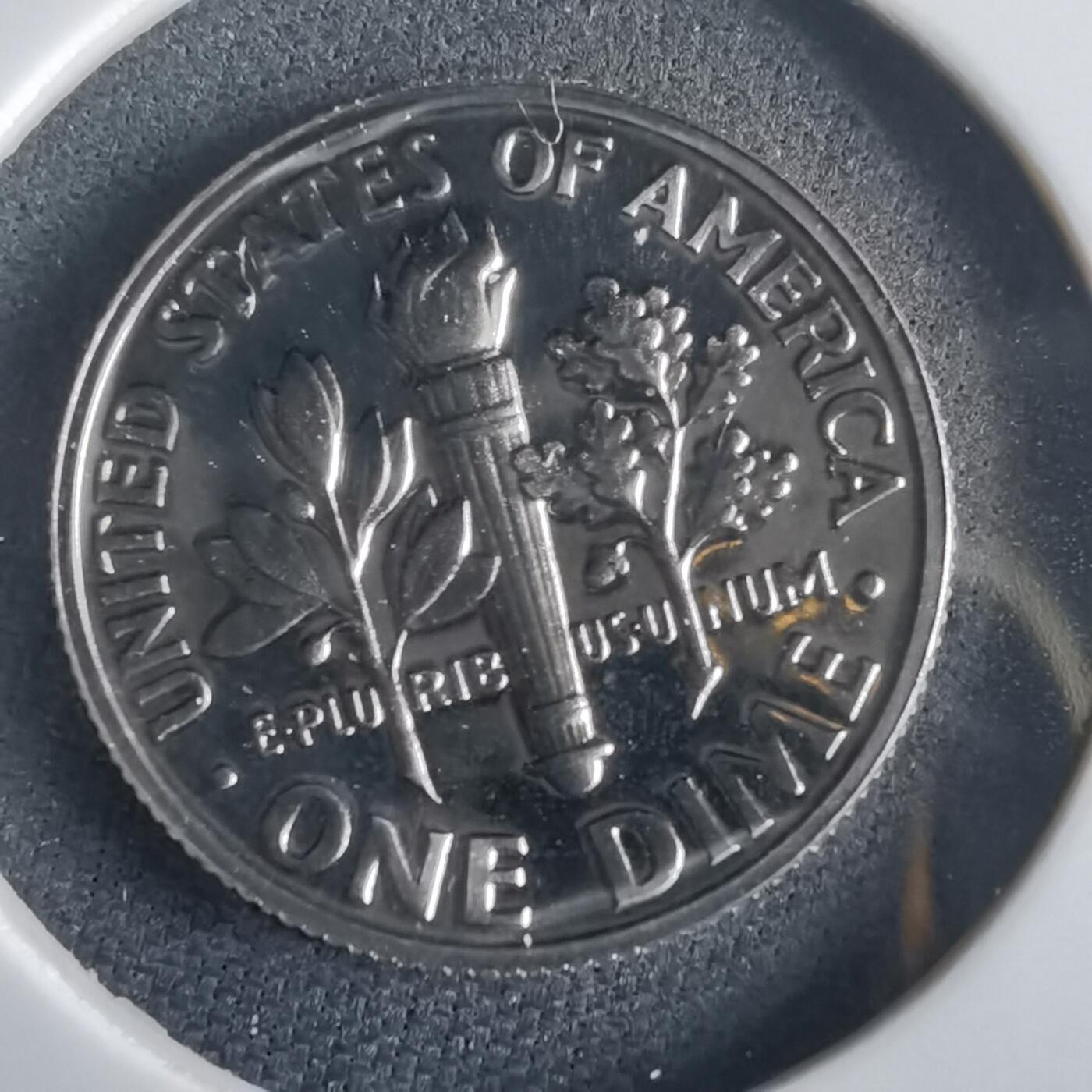 沼泽如烟--第974场 美国1987年10分精制币