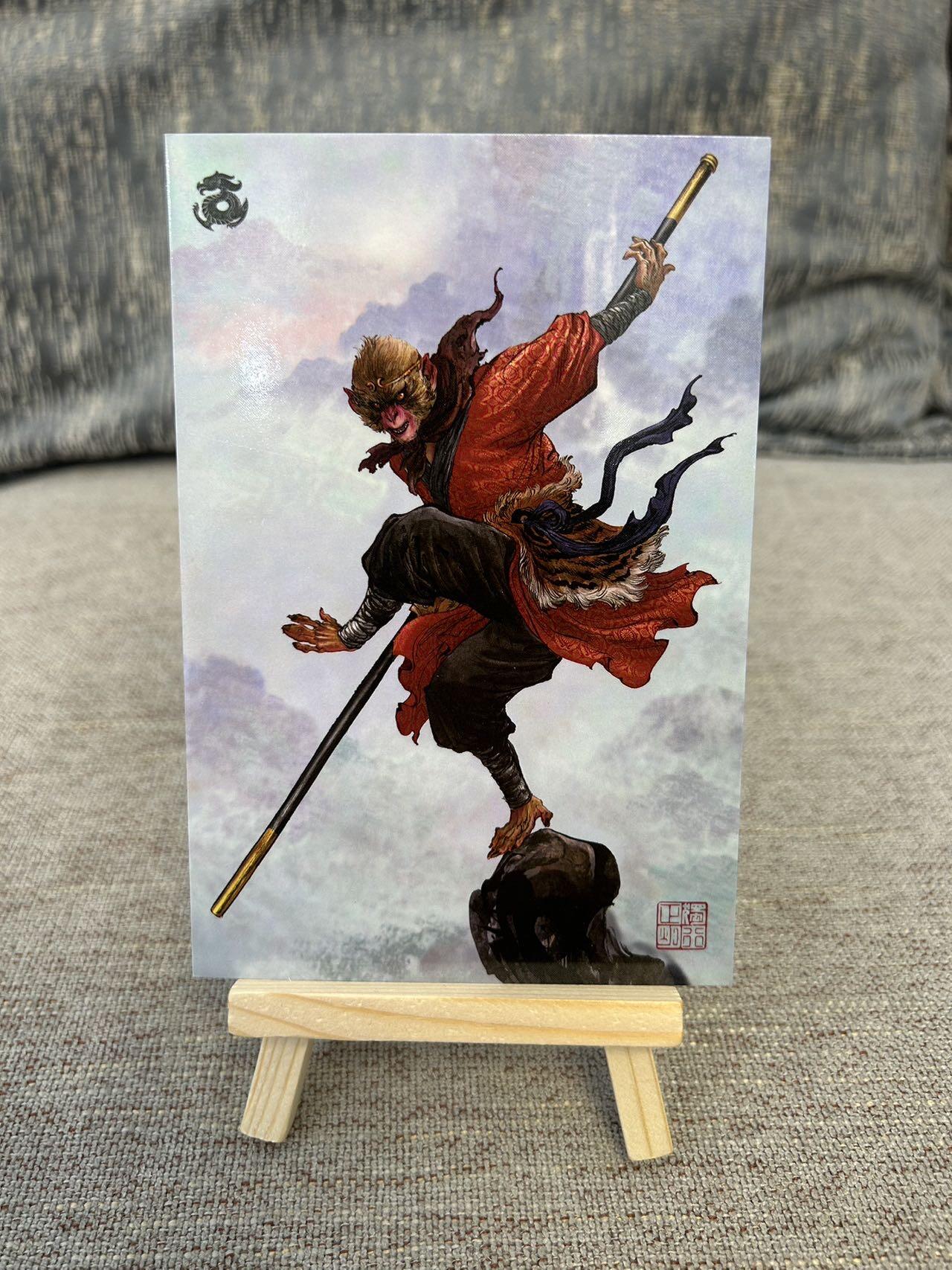 喜灰玩卡拍卖第四期，接代拍，免佣金帮卡友们拍卖，欢迎送拍，释放现金流，让自己有资金可以购买更多喜欢的卡牌，让别的卡友能淘到更多心仪的卡牌 独行正明西游记明信片一套9张