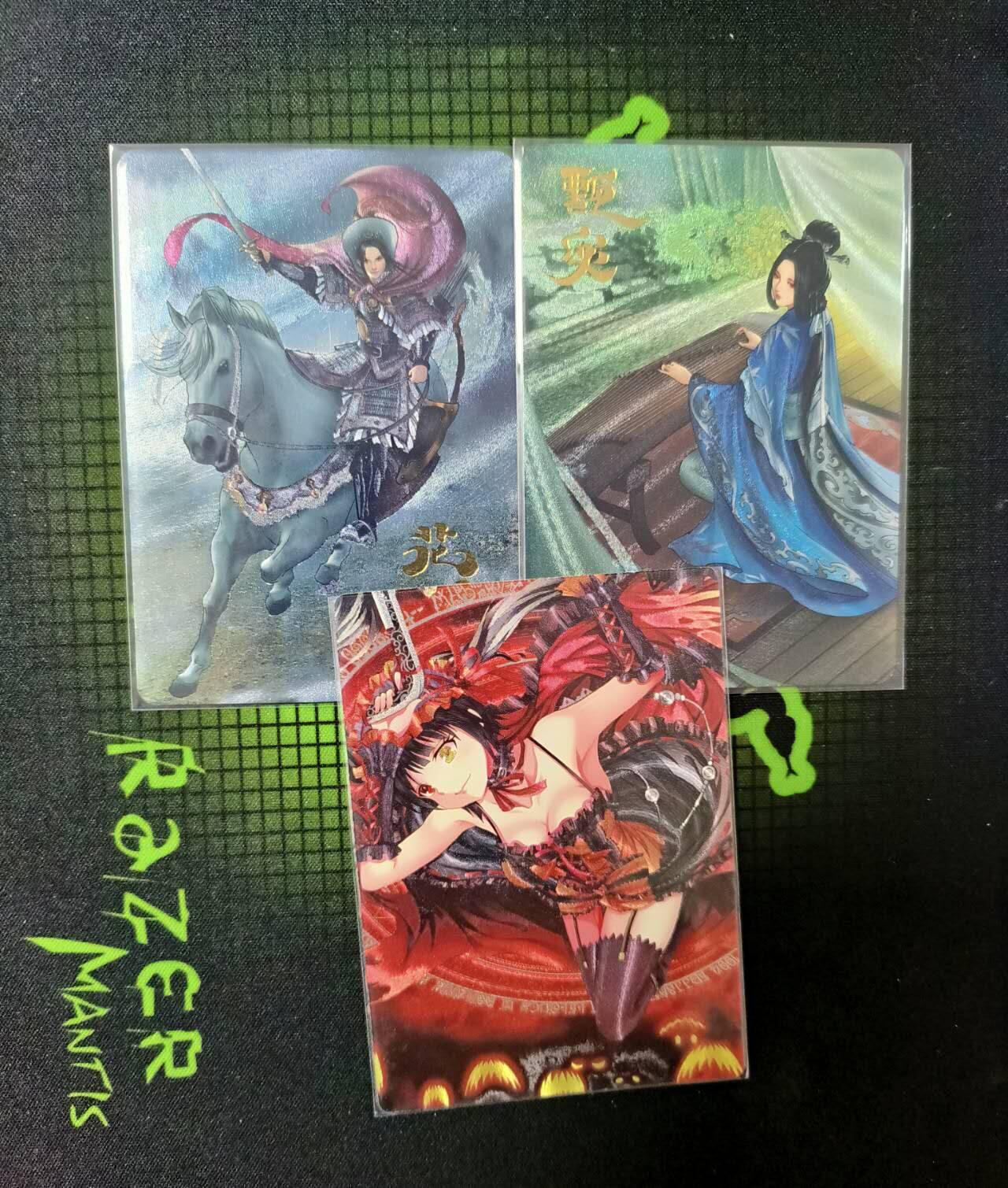 春节前倒数第二场！！龙虎卡牌-七四场（满200元包邮，无佣金，每周六结拍，欢迎送拍） 粗闪3张