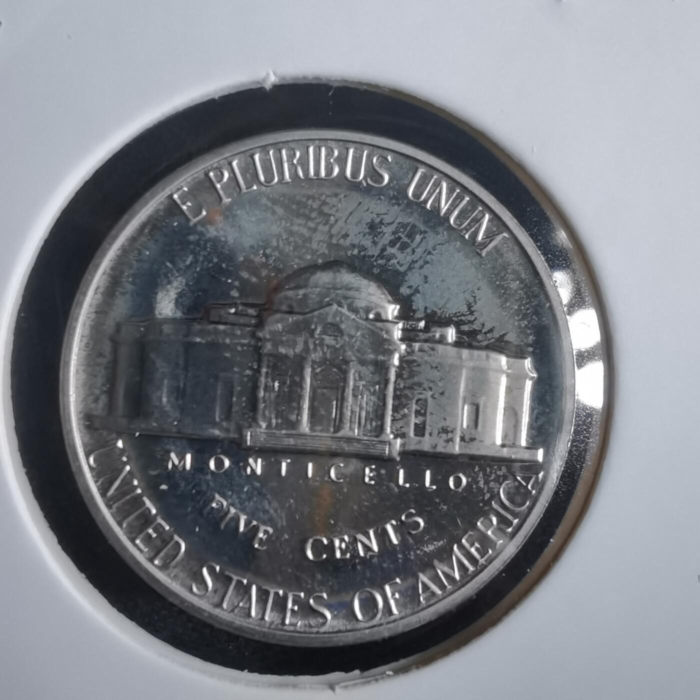 沼泽如烟--第974场 美国1968年5分精制币