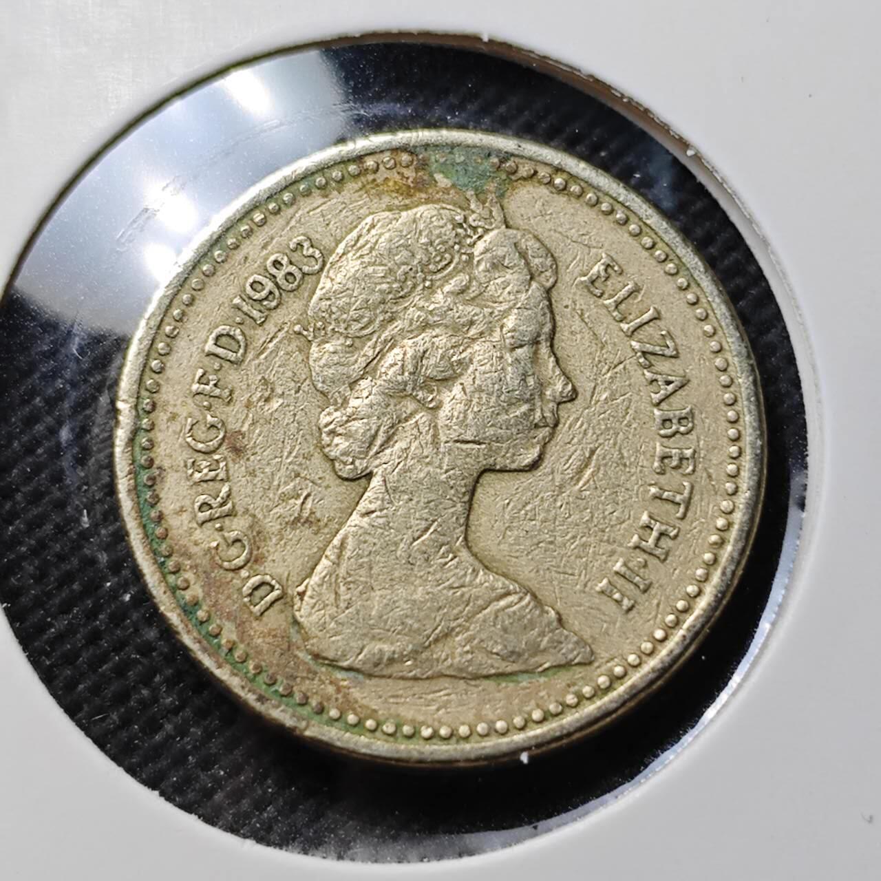 KK钱币收藏小铺  第389期  2月预留时间 周末发货  英国1镑