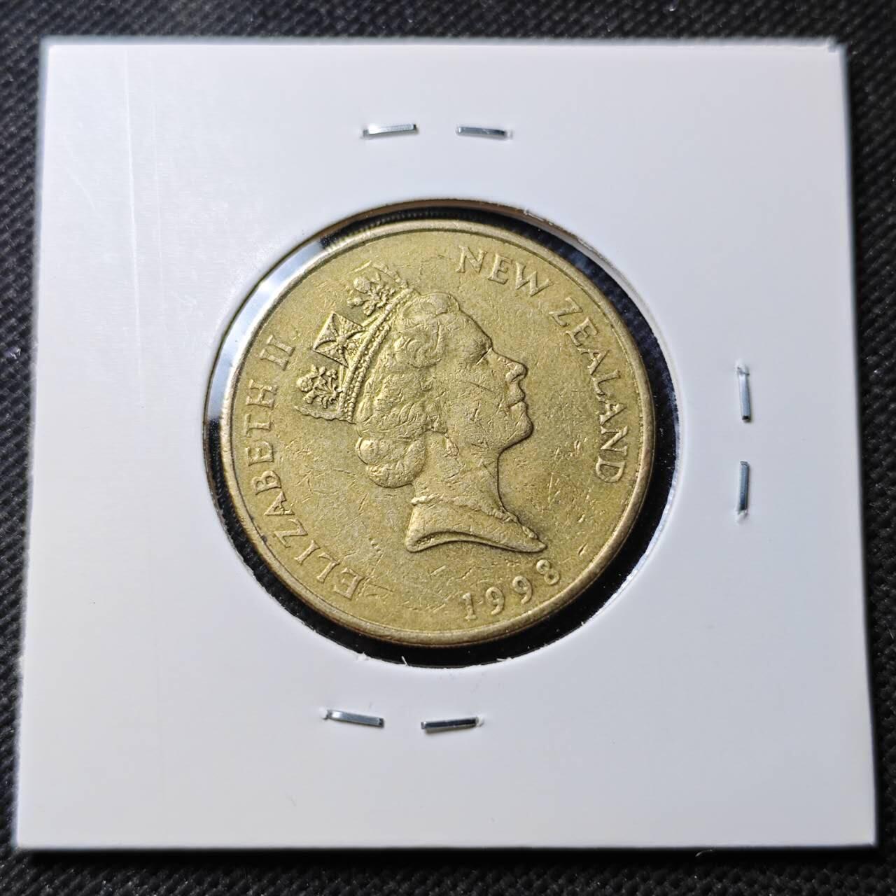 KK钱币收藏小铺  第389期  2月预留时间 周末发货  新西兰2元