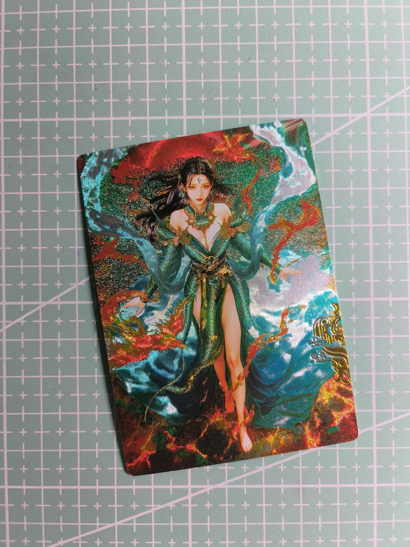 第20期  2026马年祝大家 身体健康 万事如意 (持续收拍品中…) 【粗闪】奇点卡牌《玄灵谱》女魃