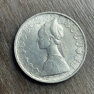 【铜匠收藏】★第140加场★精品老铜币 硬币专场 不寄存，200包邮。不满200元，支付5元运费。《接受代拍 代送NGC评级》 - 100【无寄存】1960 意大利 少女 500里拉 银币